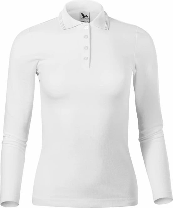 Bluzë polo për femra Malfini, e bardhë