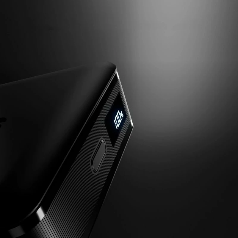Powerbank SBS HD 30W 10000mAh me LCD, e zezë