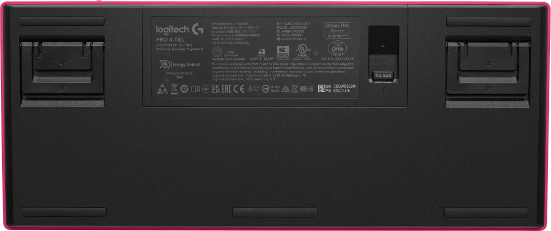 Tastierë mekanike Logitech G 920-012155, wireless, RGB, magenta
