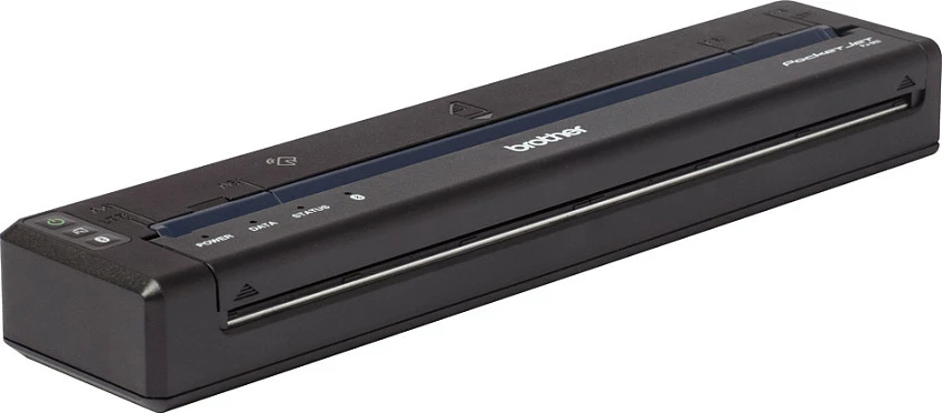 Printer mobil A4 Brother PocketJet PJ-862, termik direkt, Bluetooth 5.2, USB-C, 203x200 DPI, e zezë