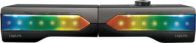 Altoparlant LogiLink soundbar 2.0, Bluetooth, 3.5mm, me ndriçim RGB