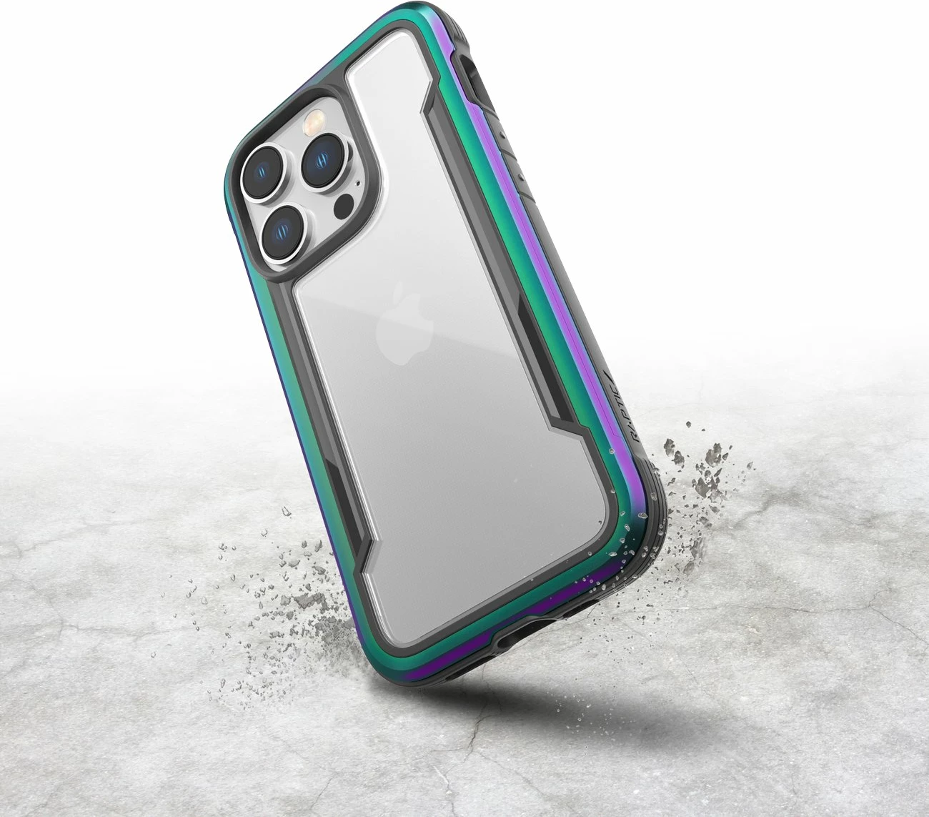 Mbështjellës Raptic X-Doria Shield për iPhone 14 Pro, MagSafe, Iridescent