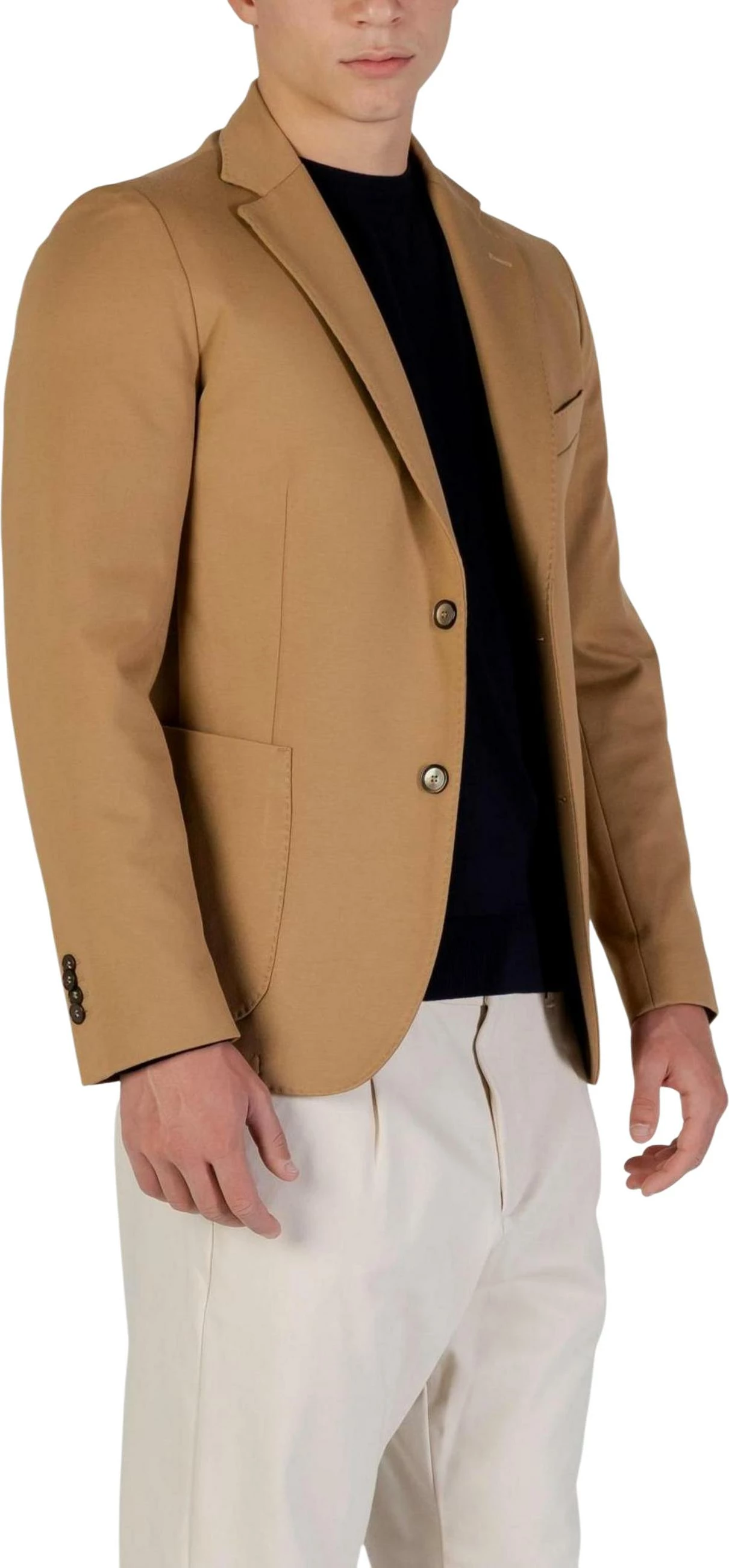 Blazer për meshkuj YOS BLS013, bezhë e errët [Madhësia: XL]
