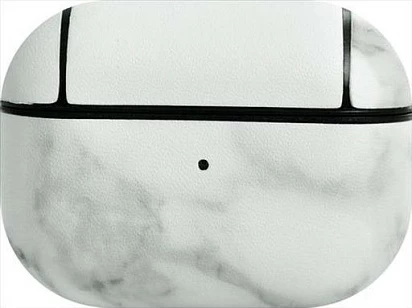 Mbështjellës për AirPods TerraTec AirBox Pro Marmor, polikarbonat (PC), gri/bardhë