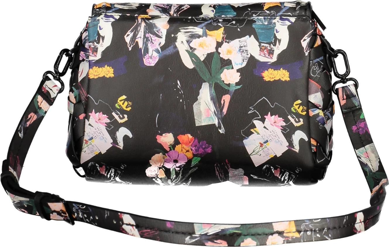 Çantë për femra DESIGUAL OSMIO PHUKET MINI SOFT BAG, e zezë