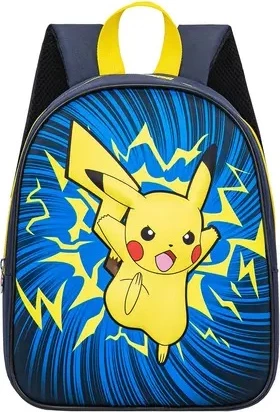 Çantë shpine La Plume Doree Pokemon Pikachu Junior EVA 3D 32 cm, blu