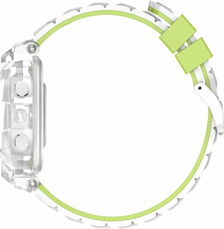 Smartwatch Moye Kronos Vibe 1.27\" LCD, thirrje Bluetooth, IP67, e bardhë