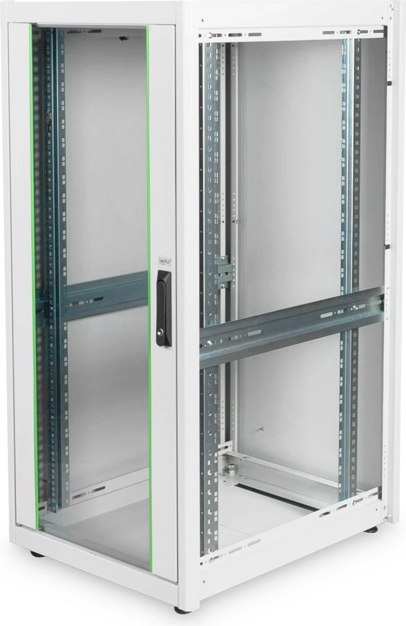 Kasë rrjeti Digitus Dynamic 26HE 1300x600x800mm, gri