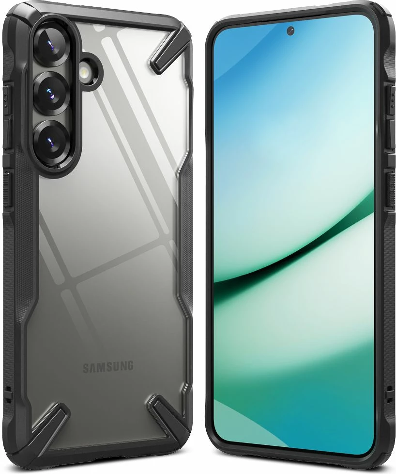 Mbështjellës Ringke Fusion X për Samsung Galaxy S25+, i zi