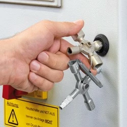 Çelës multifunksional Knipex 00 11 01, inoks, 10 profile, 2 kryqe, 1 spanner