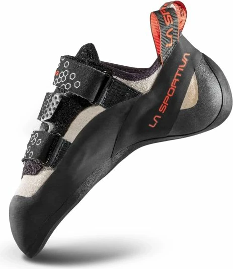 Atlete ngjitjeje për femra La Sportiva Miura VS ZFCS037W00R22, të bardha/cherry tomato