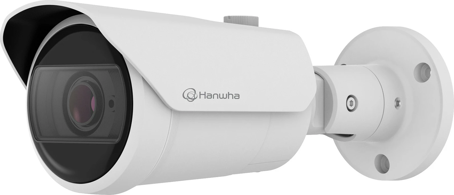 Kamerë sigurie Hanwha Wisenet QNO-C8083R, 5MP, bullet, IP66, natë/dite, bardhë