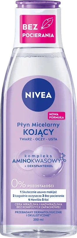 Ujë micelar për femra Nivea MicellAir Soothing, 200ml