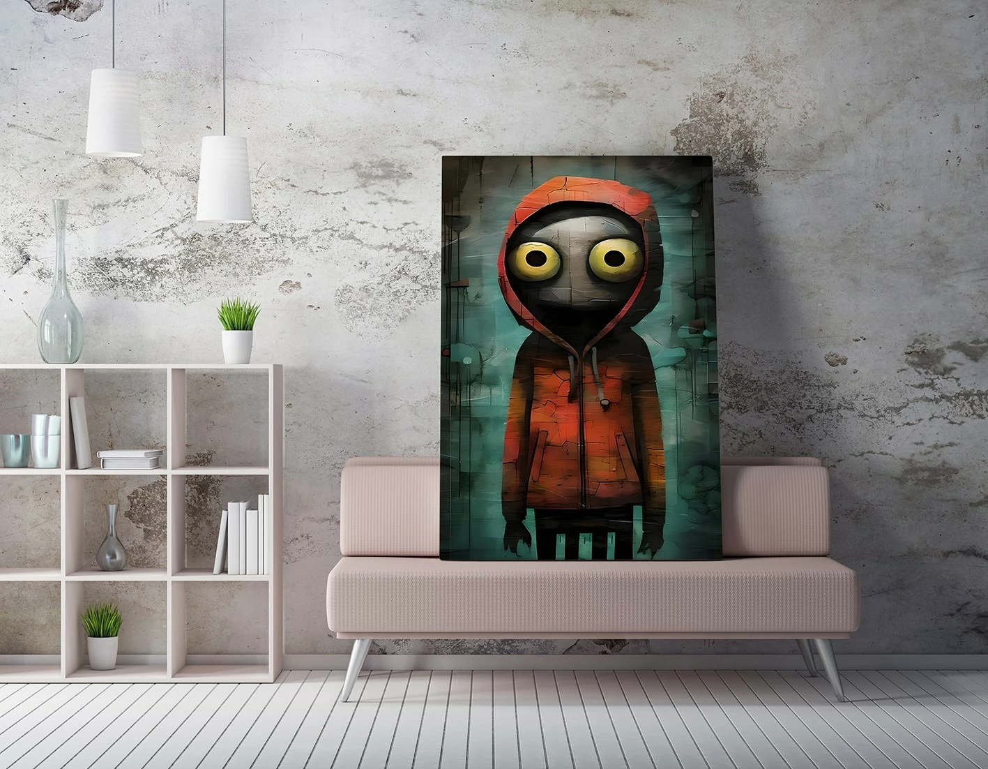 Pikturë dekorative në kanavacë, Wallity WY342, shumëngjyrëshe, 50x70cm