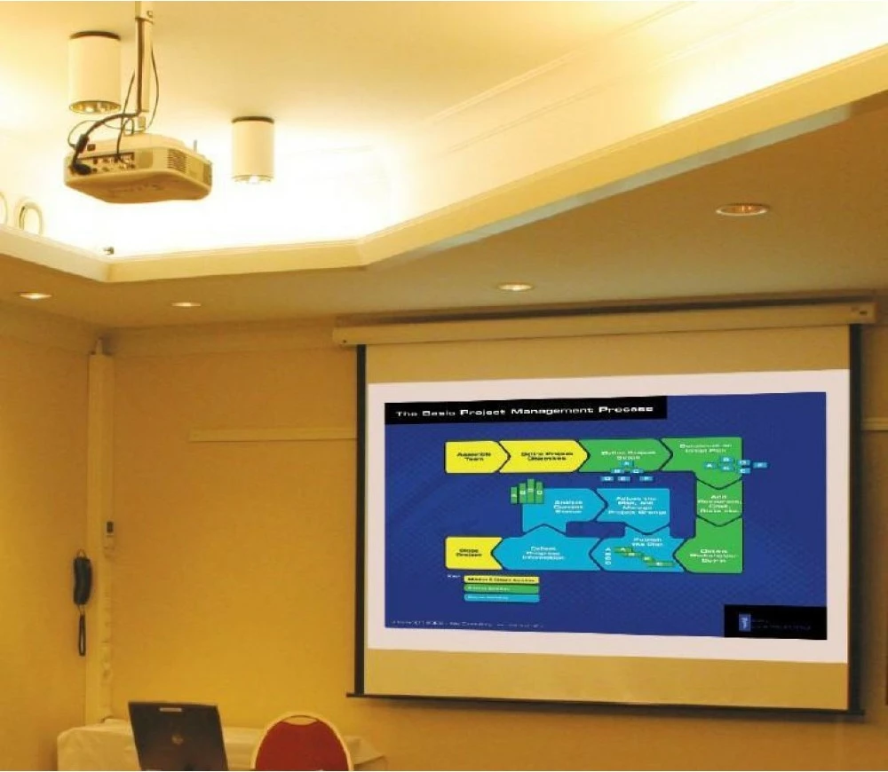 Mbajtës tavani universal për projektor Techly ICA-PM 200WH, 15 kg, bardhë