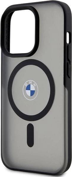 Mbështjellës BMW BMHMP14XDSLK për iPhone 14 Pro Max 6.7", hardcase, MagSafe, zi