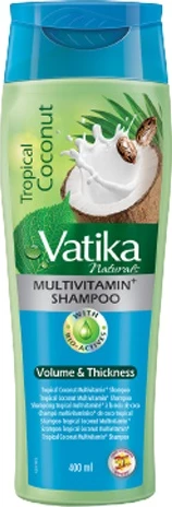 Shampon volumizues për femra Dabur Vatika Tropical Coconut, 400ml