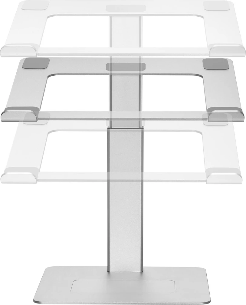 Stenda për laptop GEMBIRD, NBS-D1-02, argjendtë