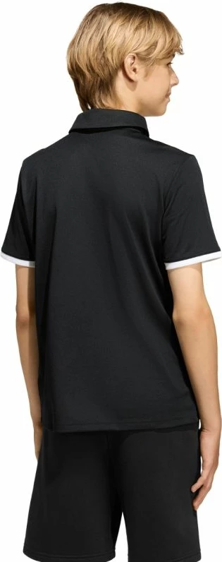 Maicë polo për fëmijë adidas, e zezë