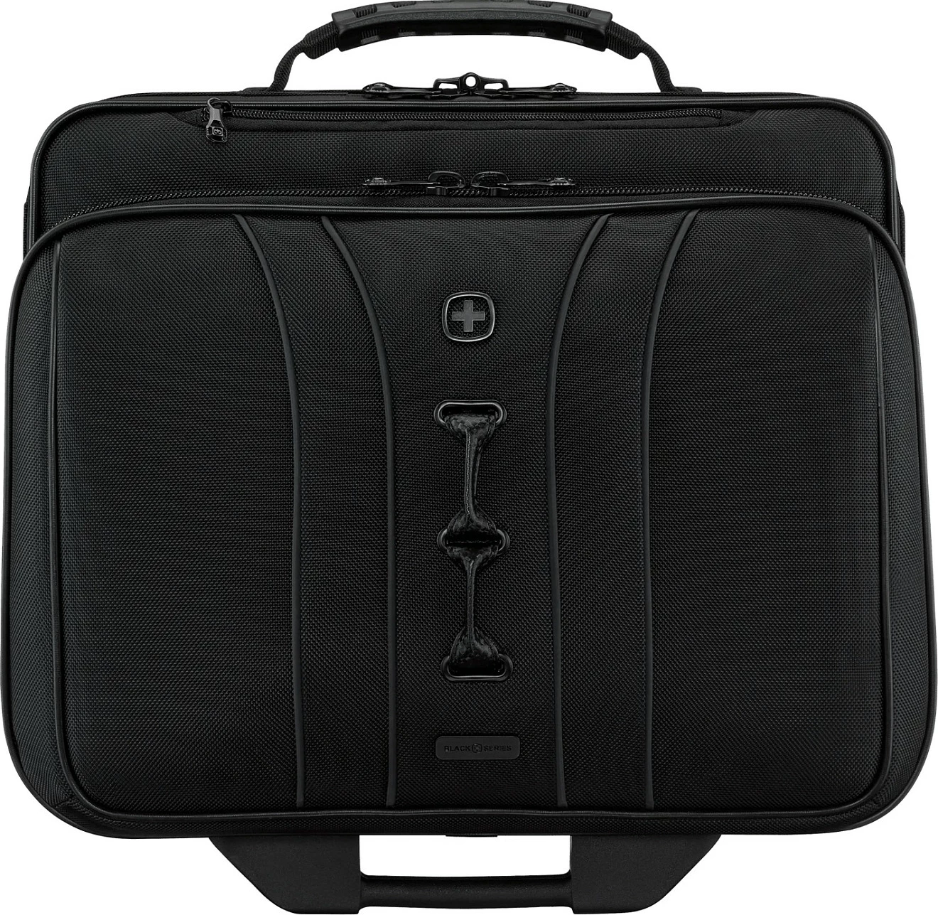 Çantë laptopi Wenger Legacy Black Series 15.6 inç me rrota, e zezë