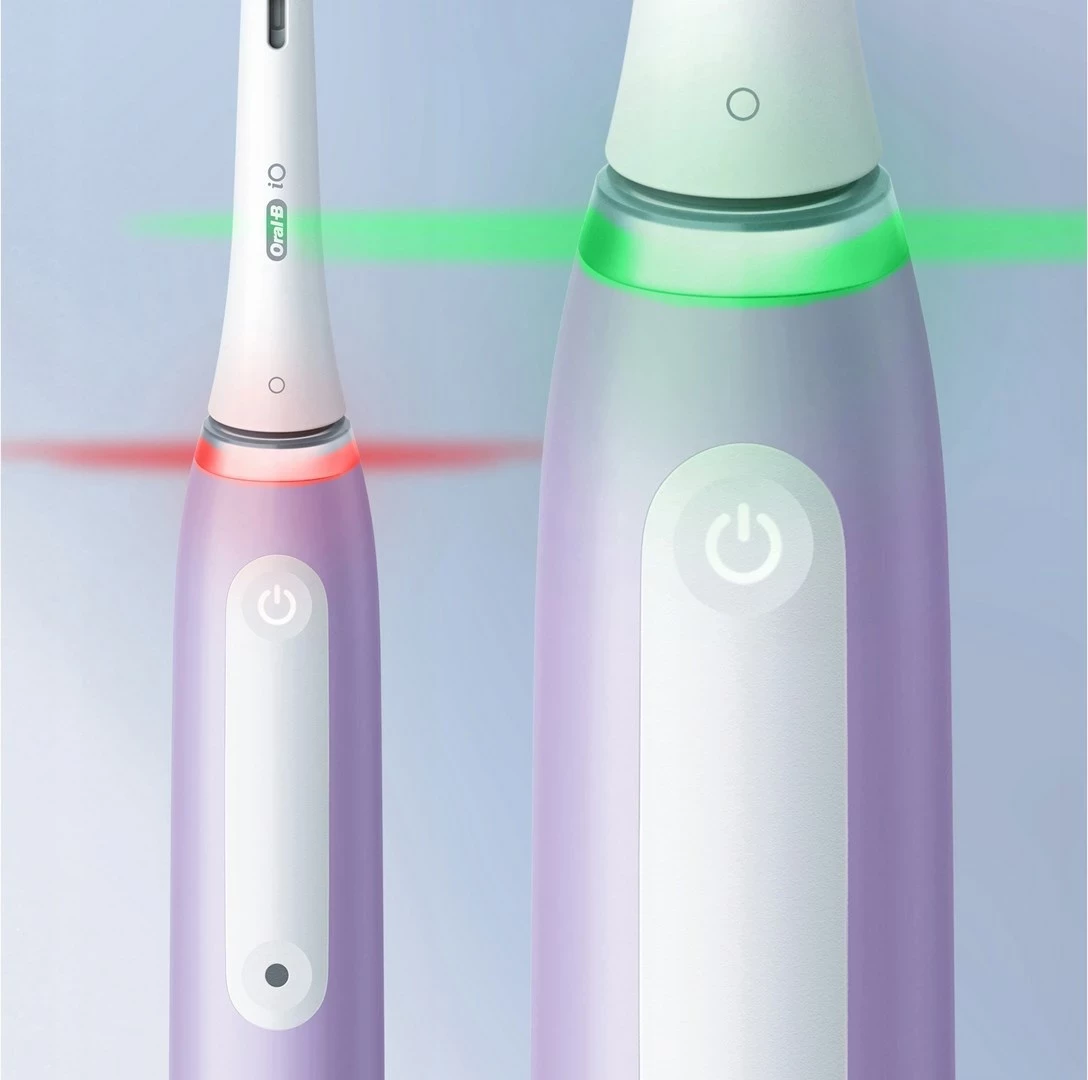 Furçë dhëmbësh elektrike Braun Oral-B iO4, për të rritur, me bateri të integruar, Rozë