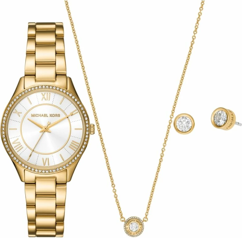 Orë dore set për femra Michael Kors, ari