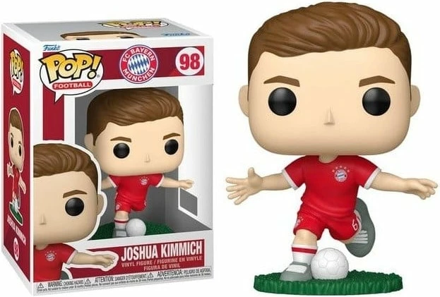 Figurinë koleksionuese Funko POP! Football Bayern Munich Kimmich, vinyl, e kuqe