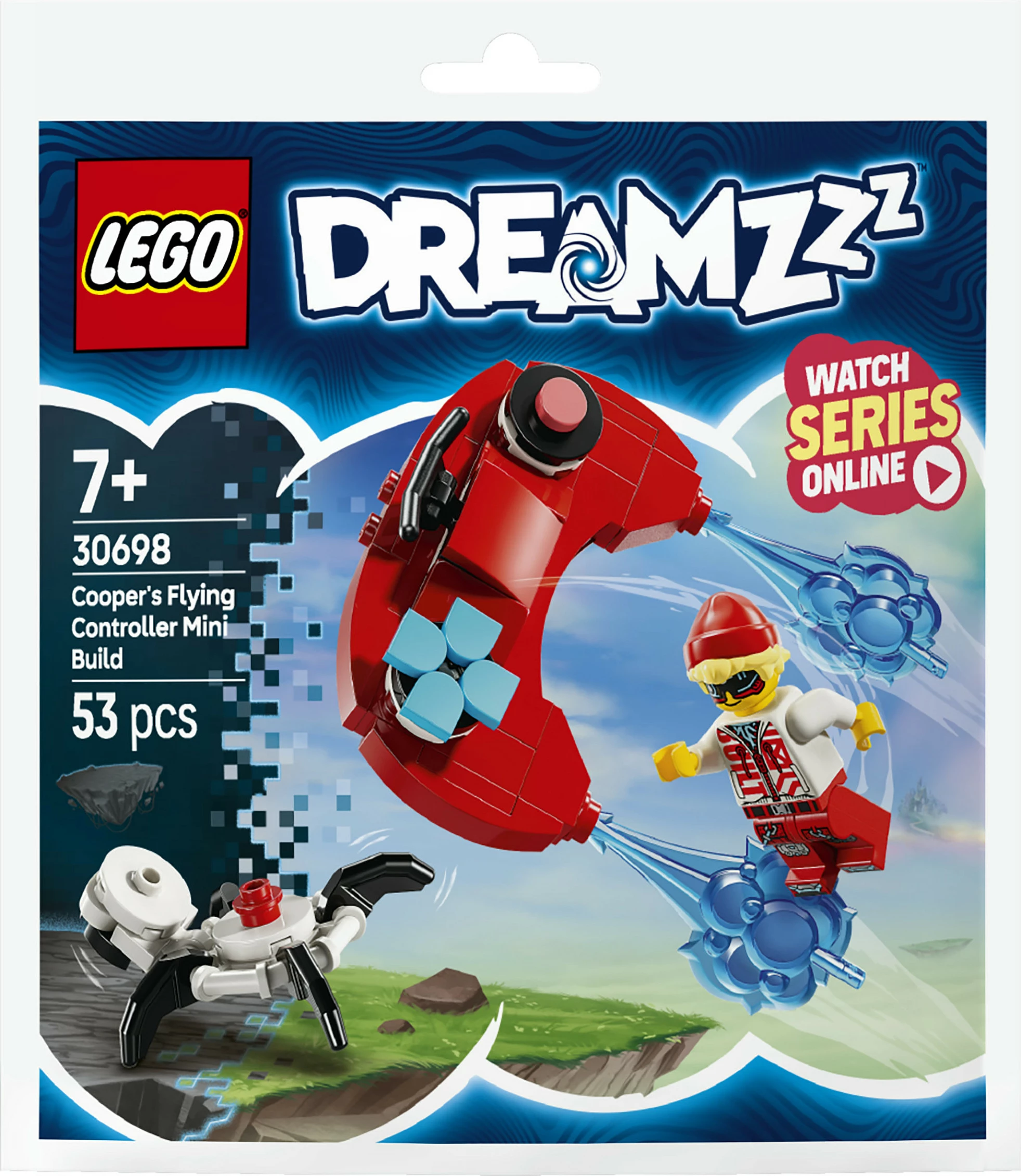 Set ndërtimi LEGO DREAMZzz 30698 Cooper's Flying Controller Mini Build, 53 pjesë, shumëngjyrëshe