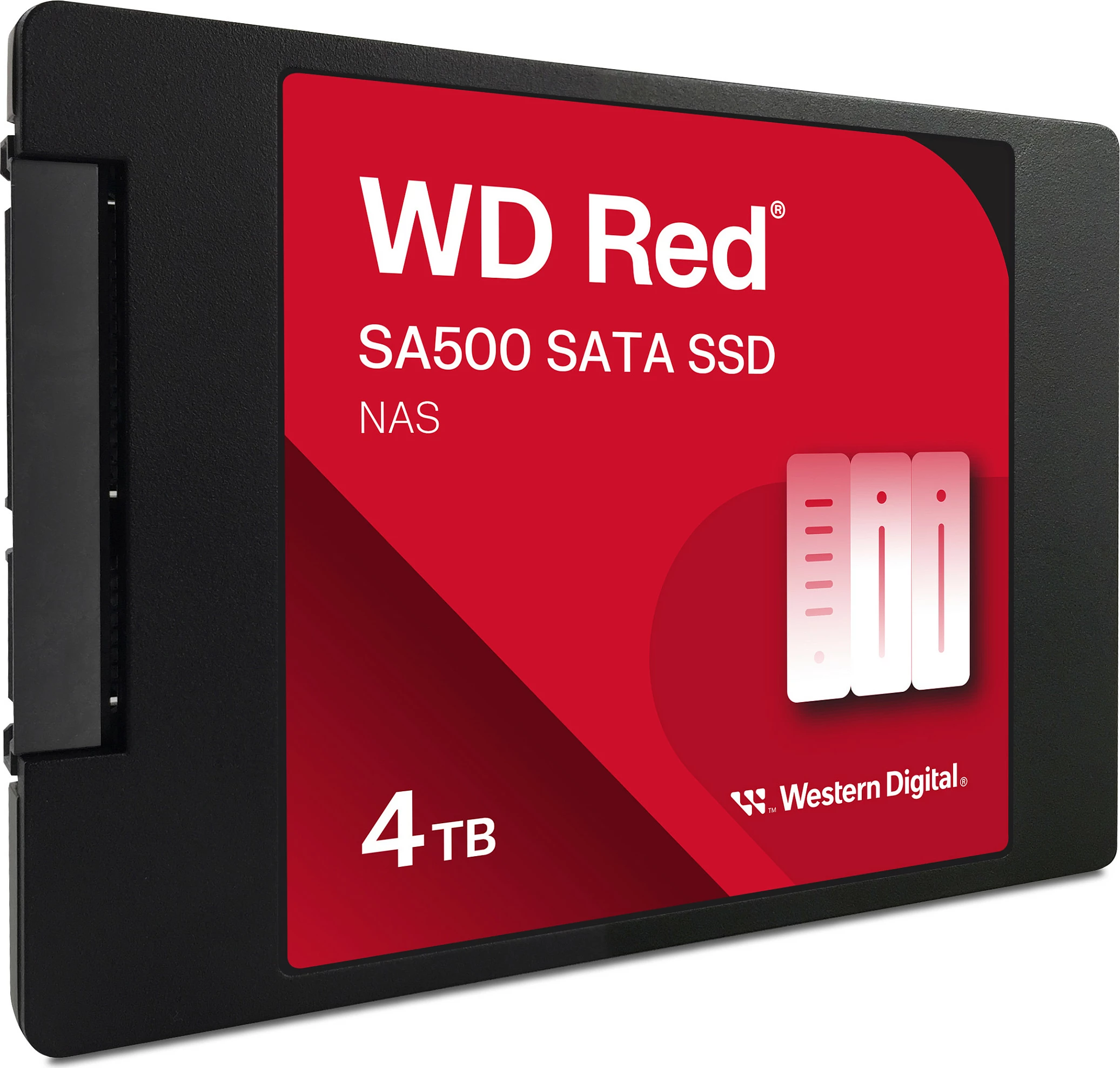 SSD Western Digital Red WDS400T2R0A, 4 TB, 2.5", 560 MB/s