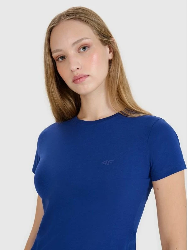 Maicë slim për femra 4F 4FWMM00TTSHF2673-31S [Madhësia: XS]