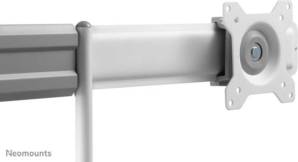 Krah monitori tavoline Neomounts, Clamp/Grommet, 8 kg, 43.2 cm (17"), 81.3 cm (32"), 100 x 100 mm, Bardhë