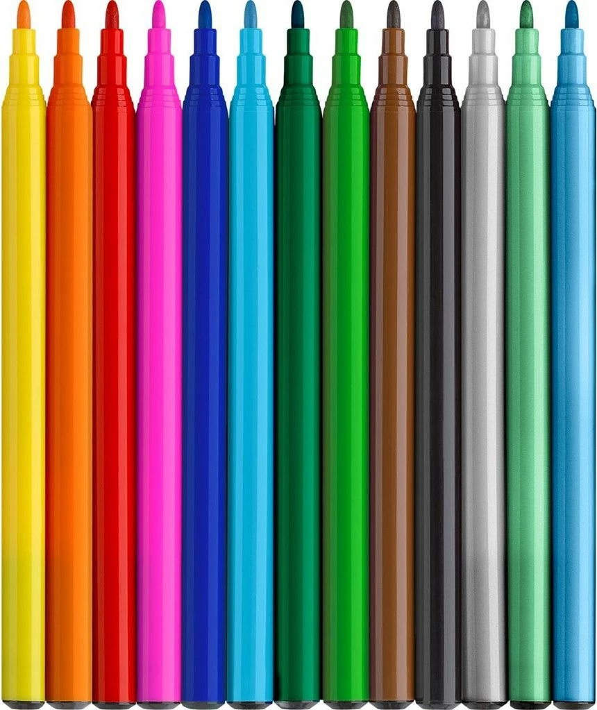 Set lapsash ngjyros FABER-CASTELL 554214, 13 ngjyra, ujë-bazë, shumëngjyrëshe