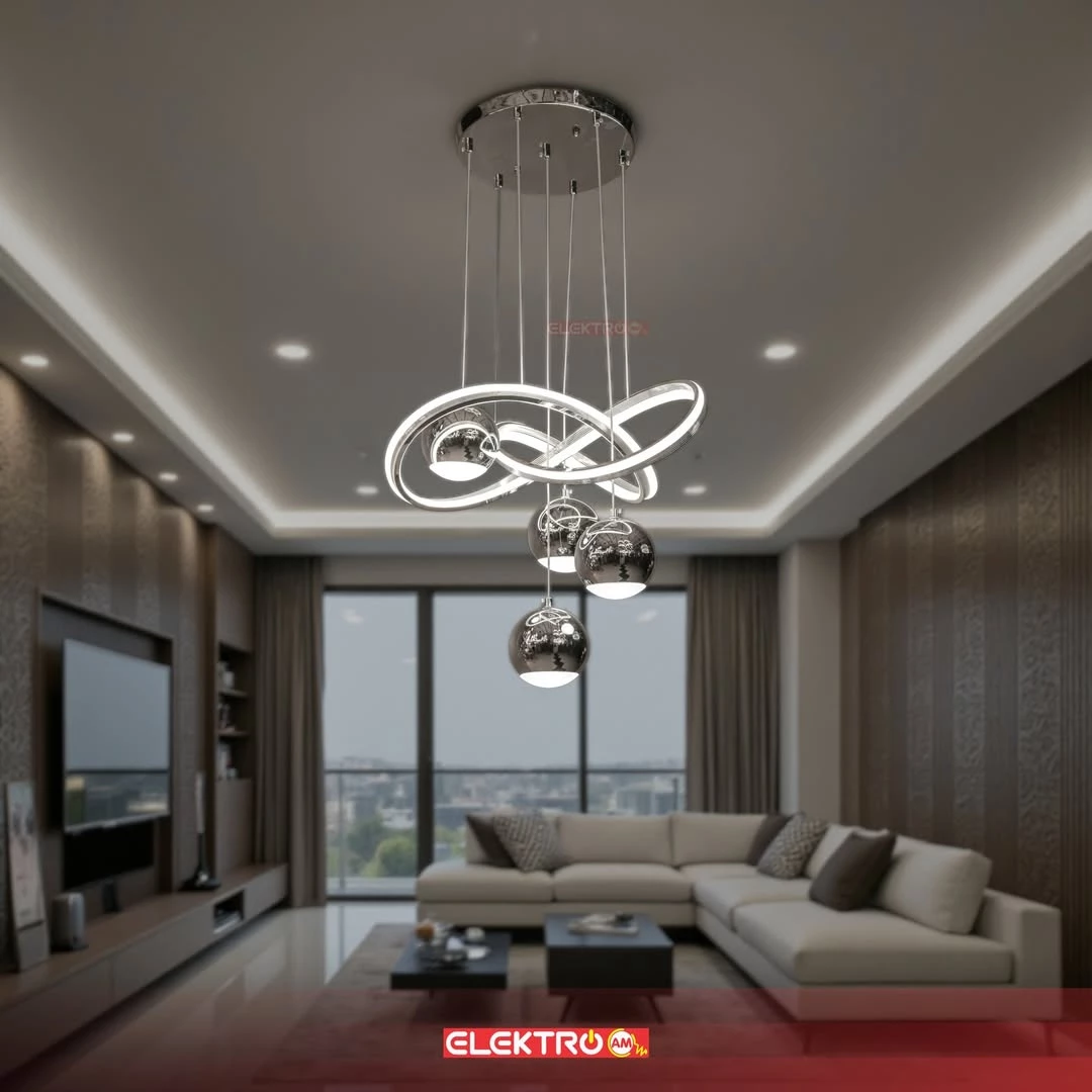 Abazhure LED i varur 8965-4 CH