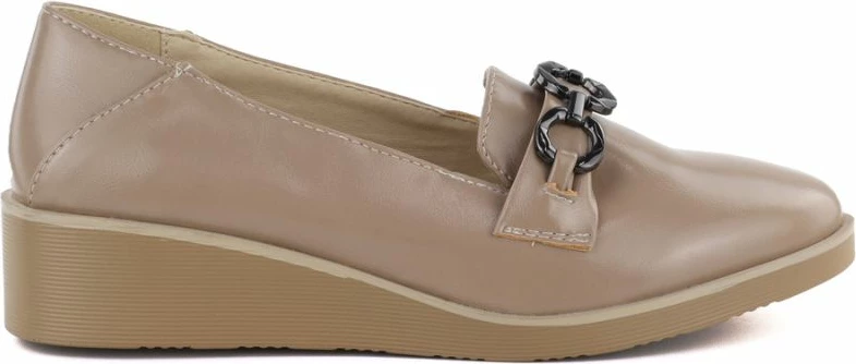 Këpucë platforme femra M. Daszyński MR2265, bezhë