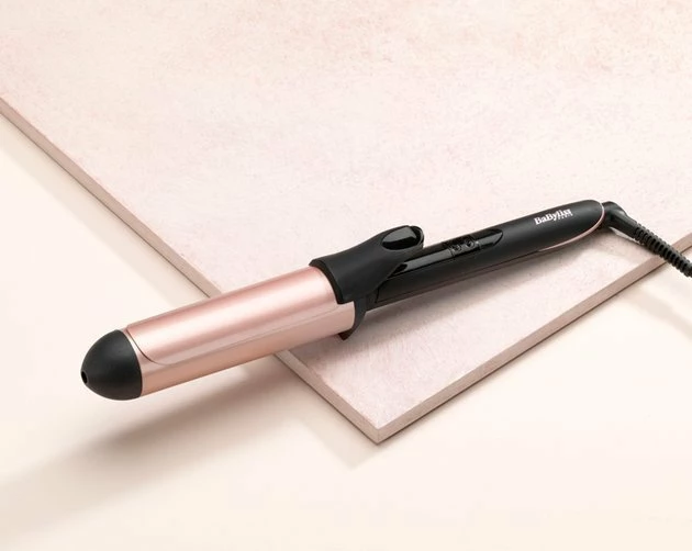 Hekur për kaçurrela BaByliss C453E 38 mm 210°C rozë e artë/zezë