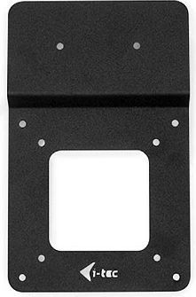 Mbajtës docking station I-Tec, metal, për VESA, i zi