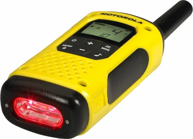 Radio komunikimi Motorola T92 H2O, 10 km, IPX7, 16 kanale, e verdhë, set 2 copë