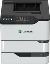 Printer laser monokrom Lexmark MS822de, A4, 52 faqe/min, bardhë/gri