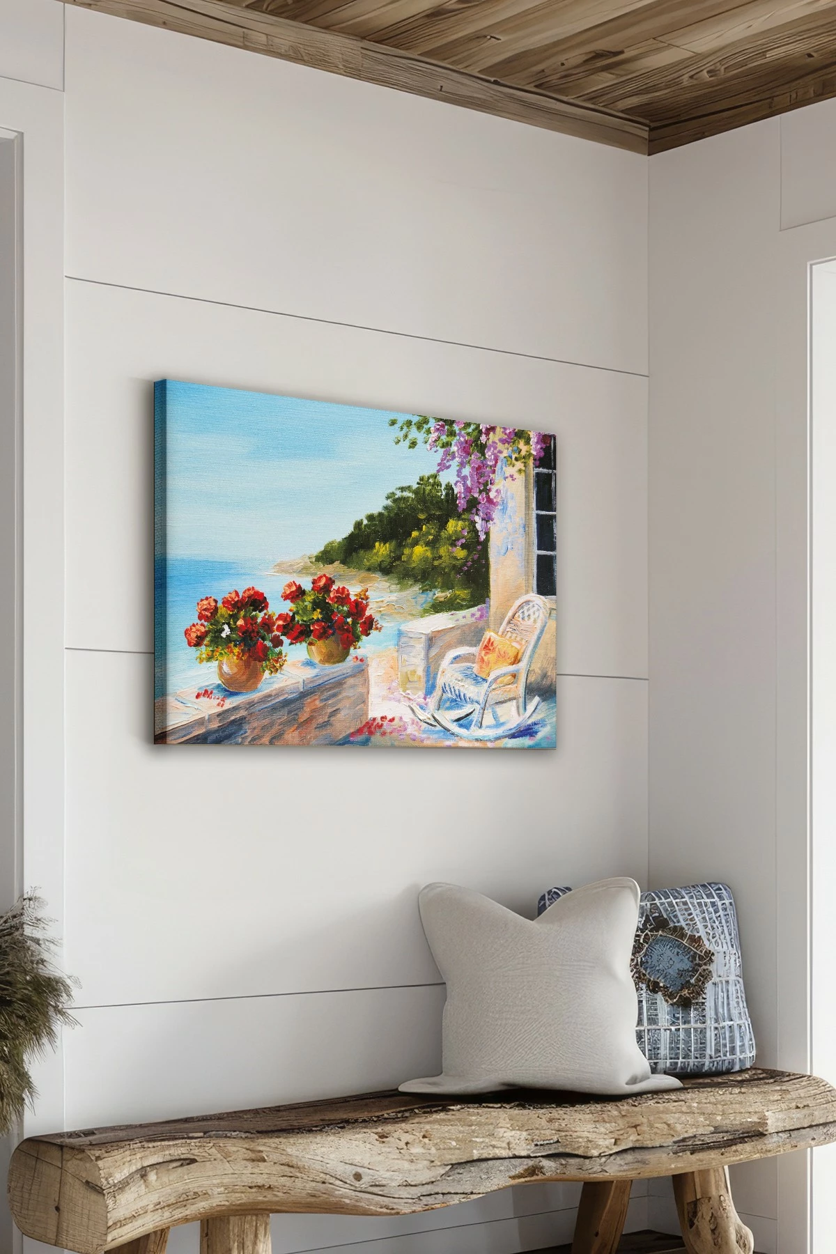 Pikturë dekorative në kanavacë, shumëngjyrëshe, Wallity Ersyfdc148, 40x60cm