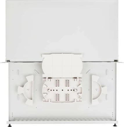 Kasë patch panel LANBERG 12XSC Simplex / 12XLC Duplex, Rack 19'' 1U, gri