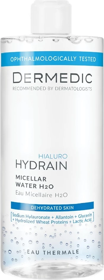 Ujë micelar Dermedic Hydrain H2O 500ml