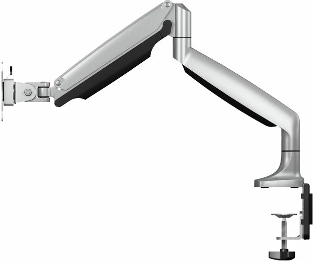 Mbajtëse tavoline për dy monitorë ICYBOX IB-MS504-T deri 32\", max 2×9 kg, VESA 75×75/100×100, argjend/e zezë