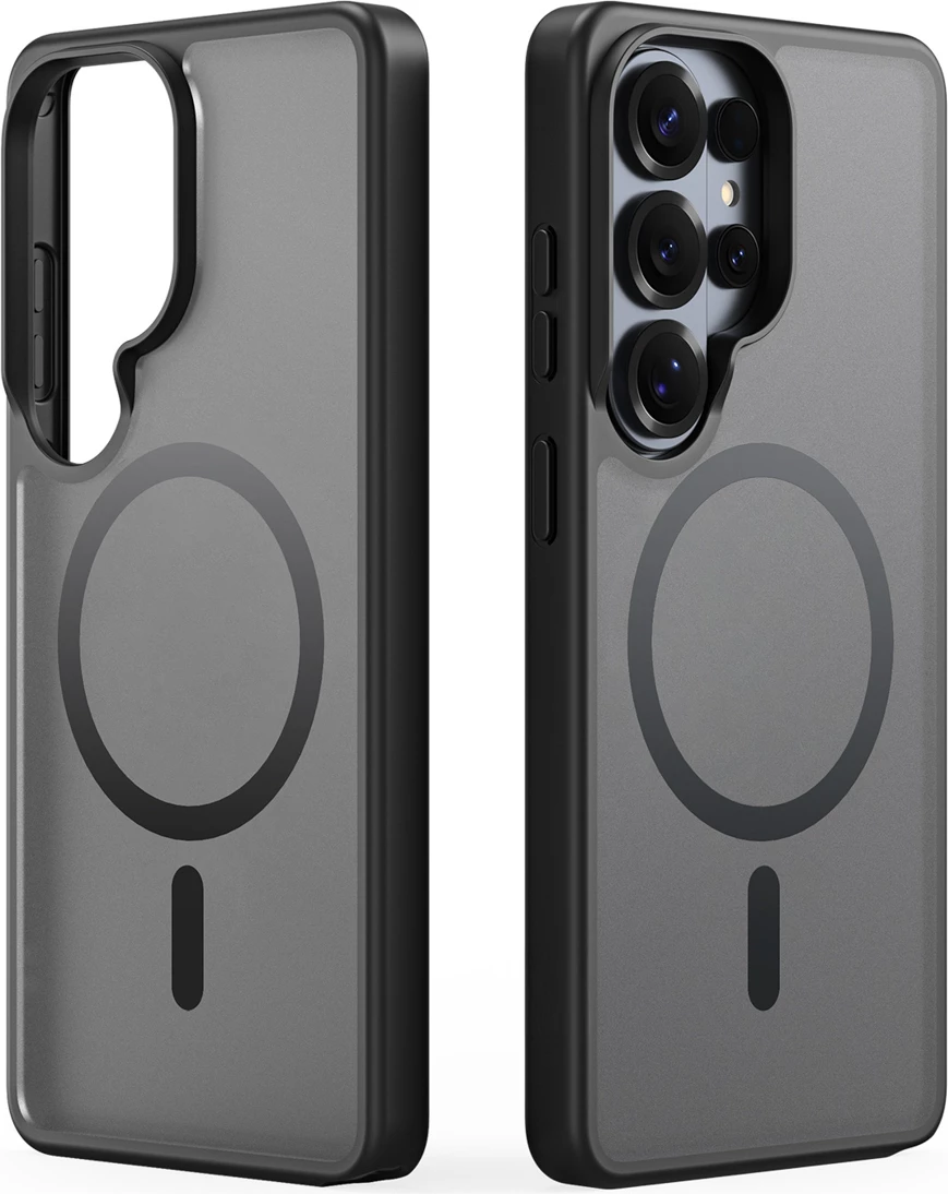 Mbështjellës Dux Ducis Yind për Samsung Galaxy S26 Ultra, MagSafe (38 magnet), PC+TPU, i zi