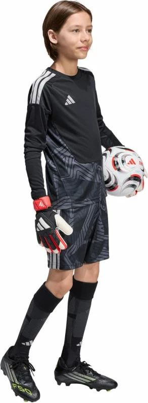 Shorce portieri për fëmijë adidas Tiro 26 Competition KC5468, të zeza/gri [Madhësia: 128 cm]