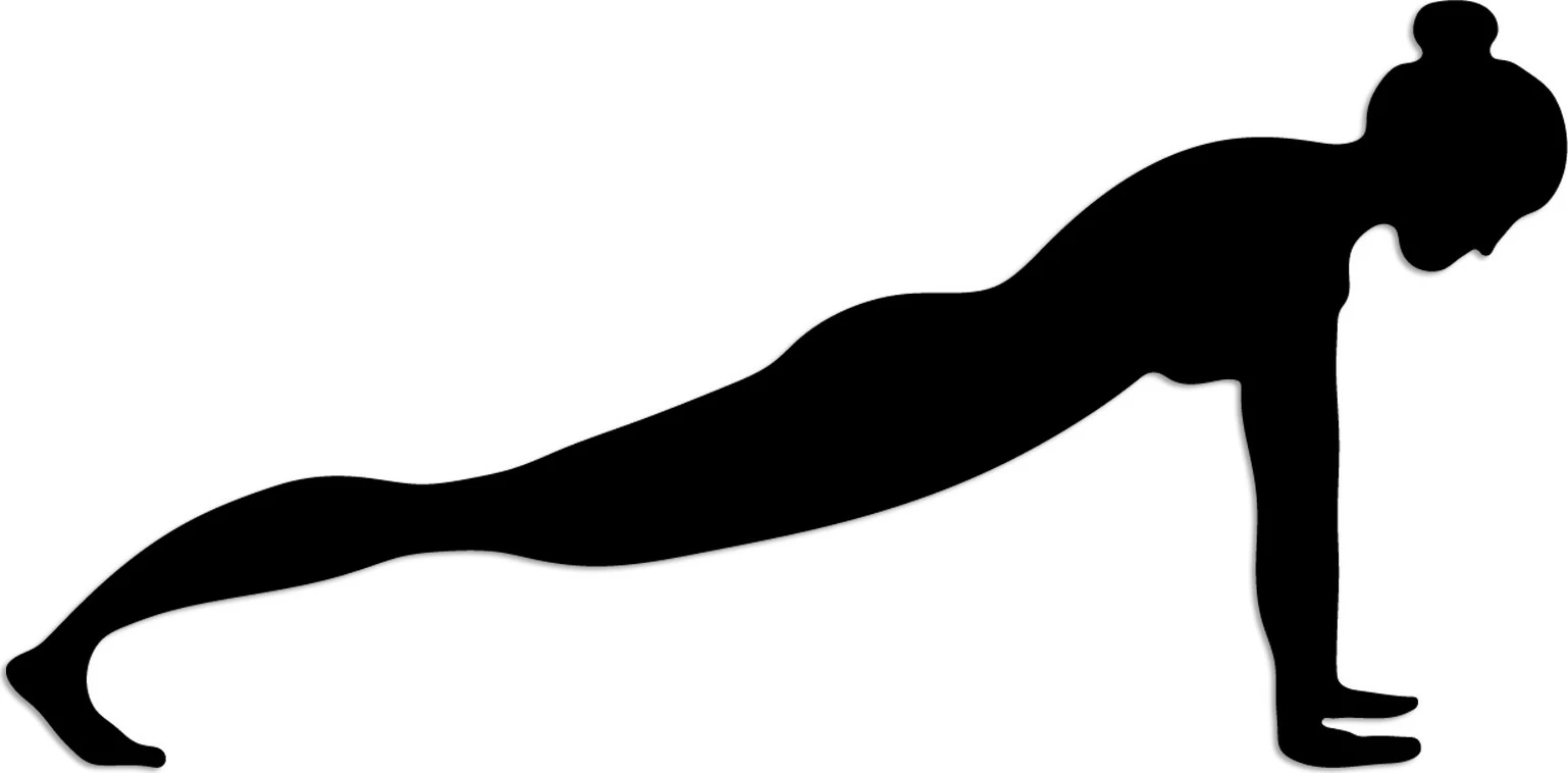 Aksesor dekorativ metalik për mur, Yoga 7, ngjyrë e zezë, 60x30cm