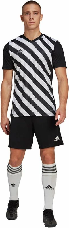 Maicë për Meshkuj adidas Entrada 22 Graphic, e zezë dhe e bardhë [Madhësia: S]