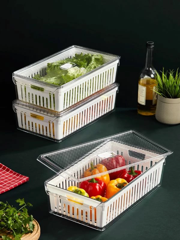 Set kuti për organizim (3 copë), Hermia, PZR-017, e bardhë