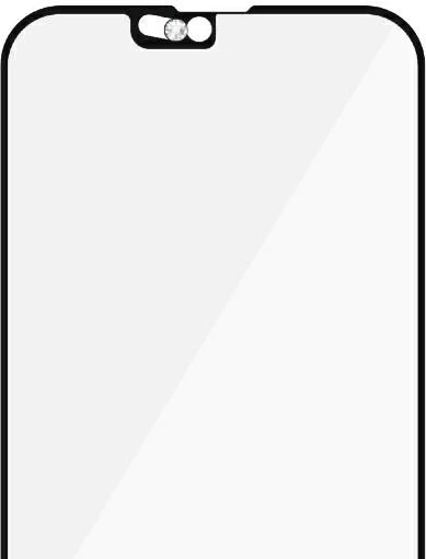 Xham mbrojtës PanzerGlass E2E Microfracture për iPhone 13/13 Pro, me kristal Swarovski, kornizë e zezë