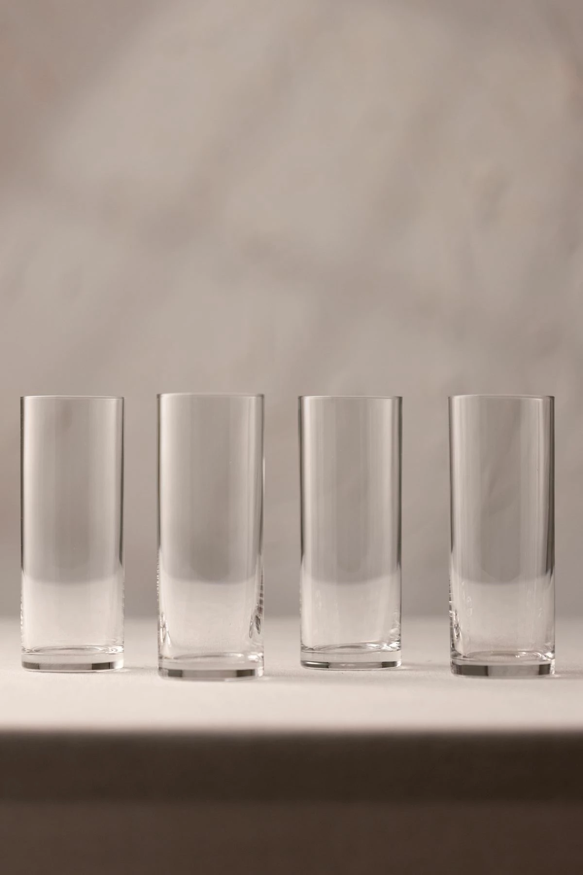 Set gotash prej qelqi (4 copë), Hermia Concept, Avantgarde 195, transparent