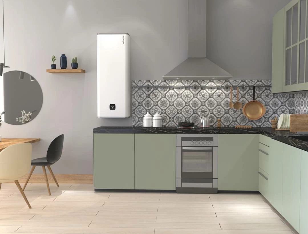 Bojler Atlantic Vertigo Steatite, WIFI, 100L, Silver Slim